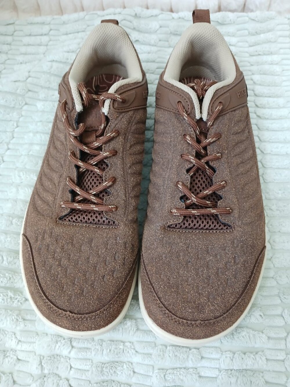 Hike Ridge Plus Earth Brown Hiking Footwear Unisex Men 7.5, Women 9